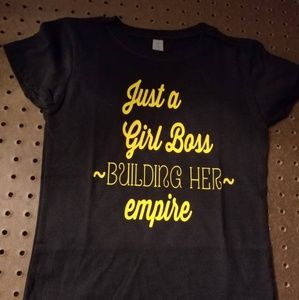 Girl Boss Building her Empire Tshirt